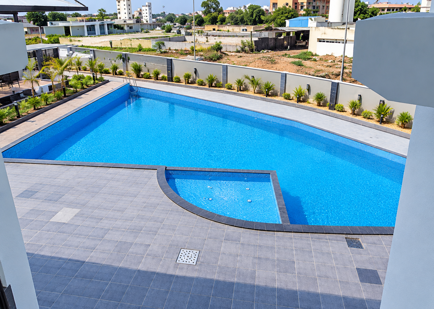 Swimming pool, Shiv Kailasa